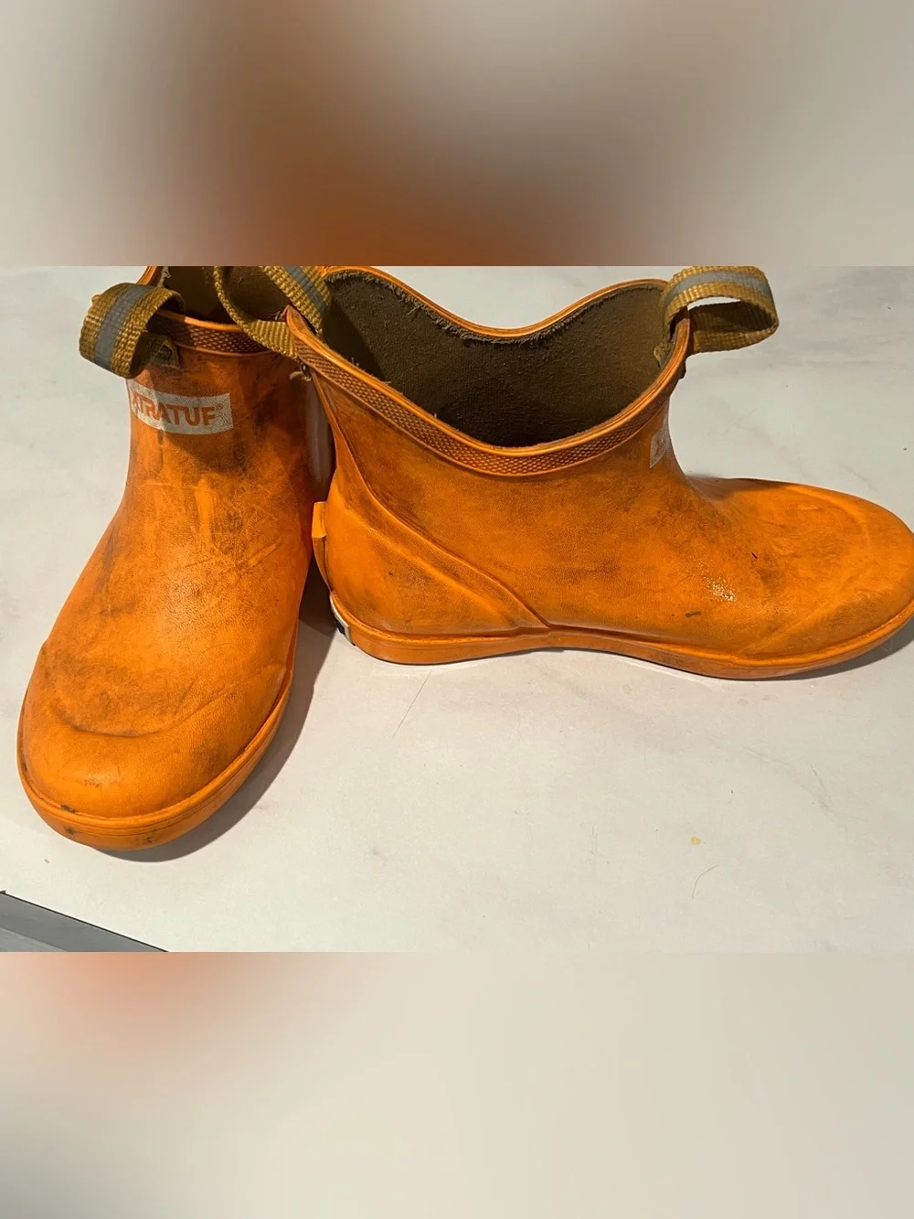 Kids' Orange Slip-On xtra tuf